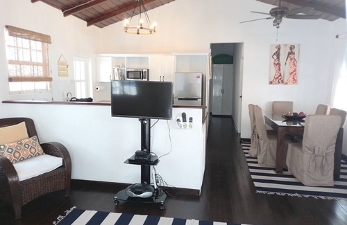 Scarborough Cottage | Oistins Cottage - Pool Deck + Walk to beach!