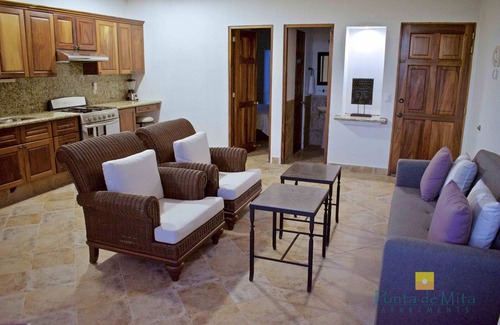 Emiliano Zapata Apartment | "Ola", One bedroom. You can walk to Beach and Restaurants