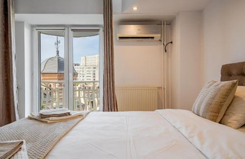 Bucharest City-Centre Apartment | Old City Center River View-4BR-Parliament-Metro-Park