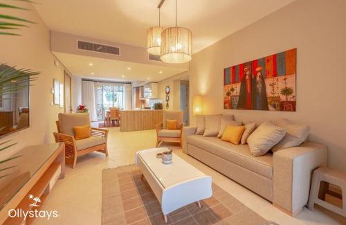 El Gouna Apartment | Ollystays Mangroovy Seaview 2BR Beach and Pool Free access