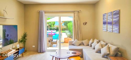 El Gouna Apartment | Ollystays Seaview Villa 3BR Heated Pool GYM-Joubal El Gouna