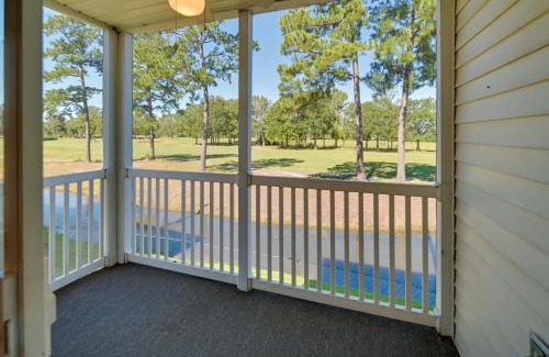 Carolina Forest Apartment | On the Fairways Myrtle Beach Condo with Pool Access