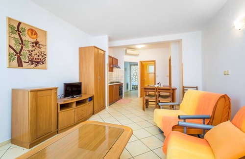 Obrs Apartment | One bedroom apartment with terrace and sea view Mošćenička Draga, Opatija (A-7766-e)