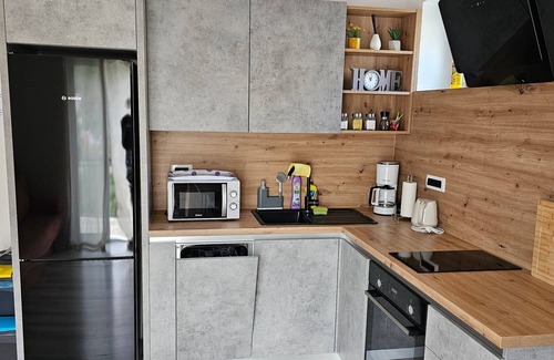 Podaca Apartment | One bedroom apartment with balcony and sea view Podaca, Makarska (A-9712-a)