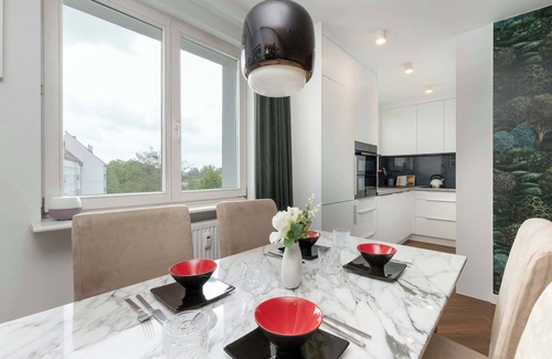 Brzezno Apartment | Orla 3B Gdansk Stylish Apartment 400 m to the Beach 2 Bedrooms WiFi & Smart T