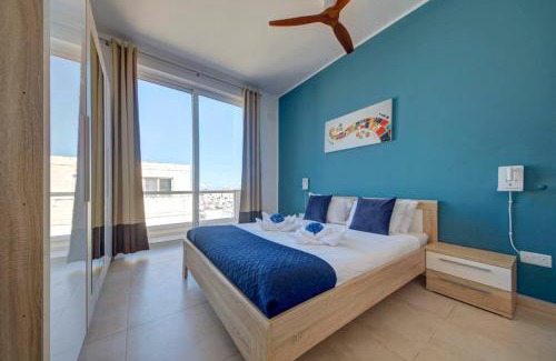 Swieqi Apartment | Ortigia Penthouse, Private Terrace, Distant Sea Views by Haven & Keys Malta