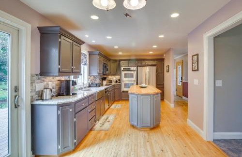 New Milford House | Outdoor Space with Stunning Views New Milford Home!