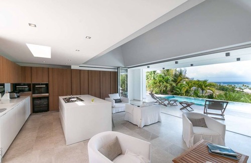 Grand Cul-de-Sac Villa | PALM - a private setting in the hills above the Grand Cul de Sac lagoon