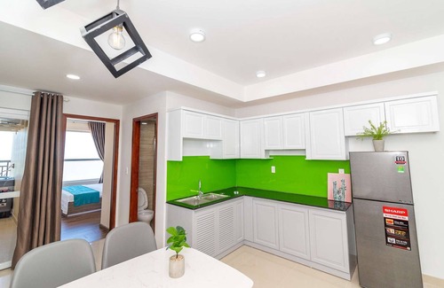 Thang Tam Condo | Palm Rooftop Homestay with SeaView