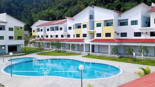 Pangkor Island Apartment | Pangkor Pasir Bogak Apartment 2Rooms 2Bathrooms near beach 6pax FREE WIFI