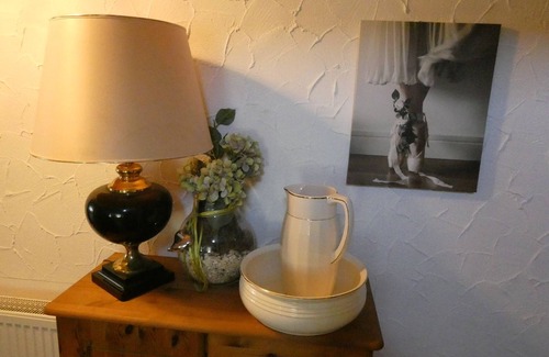 Hallwangen Apartment | Panorama double room with shower and WC, approx. 15sqm