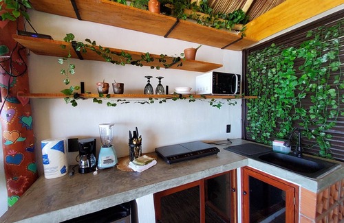 Downtown Puerto Vallarta Cabin | Panoramic Glam Tree-House Spectacular OCEAN VIEW+Pool~Steps from Beach & Malecon