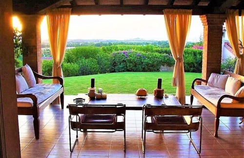 Is Molas Villa | Panoramic villa with private pool and sea view within a golf resort