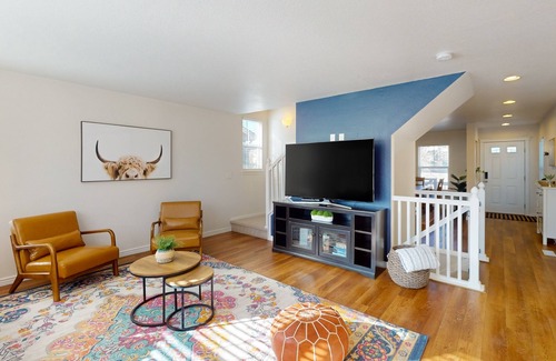 Belle Creek House | Peaceful alpine retreat with private hot tub, great patio, & yard
