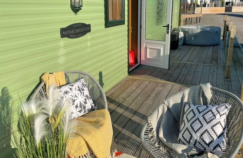 Cockermouth Cabin | Peaceful static with hot tub 15 minutes from the beach.