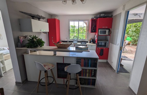 Le Carbet Villa | Peaceful villa with garden, 5 minutes from the beach and downtown Carbet