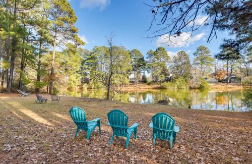 Durham House | Peaceful Waterfront Durham Retreat with Huge Deck!