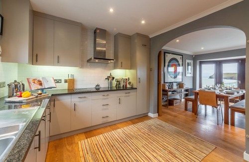 Trebetherick House | Pentewan is an attractive, modern holiday home, furnished to a high standard.