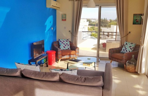 Oroklini Apartment | Penthouse Apartment With Large Sun Soaked Veranda And Communal Swimming Pool