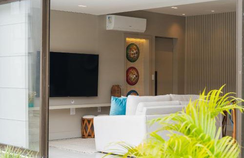 Barra Grande Apartment | Perfeitos para família! Pé na areia com 2 suítes na Praia do Mutá!