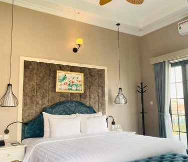 Thanh Thuy Cabin | Phòng Đôi tại Happy Villa, Vườn Vua Resort & Spa