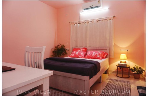 Bengaluru Villa | Pink House Villa Bangalore airport