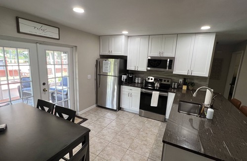 Lake Placid House | Pool home with access to Lake Huntley