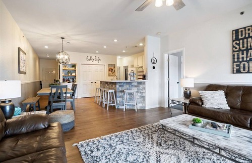 Sunrise Beach Condo | Poolside Lake of the Ozarks Condo