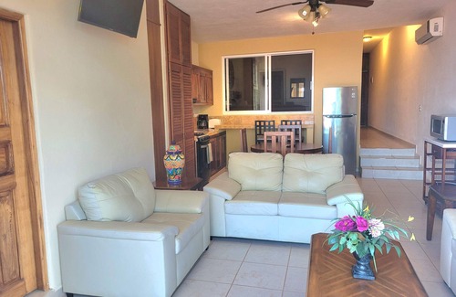 Chacala Condo | Poolside Paradise! 1 bedroom Ocean View Condo #107