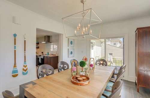 Port Clinton House | Port Clinton Home w/Lake View - Walk to Beach!
