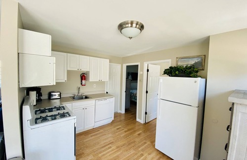 Ortley Beach House | PREMIER HOST-2BR SEASIDE PARK SUITE571, One Short Block to Beach, Kit, Liv Room