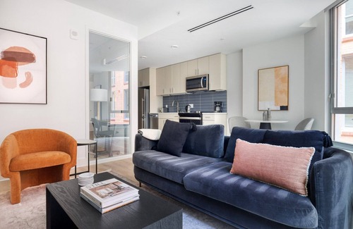 NoMa Apartment | Premium NoMa Jr 1BR w/W/D, Concierge & Gym, nr Metro, by Blueground