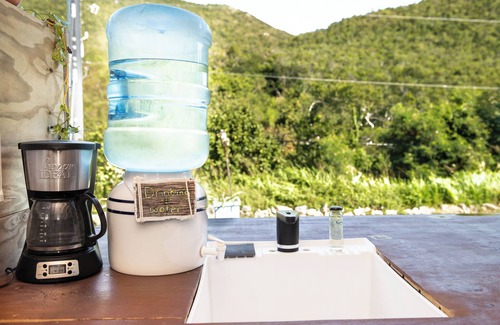 Estate Mandal RV Rental | Private container 1 with AC