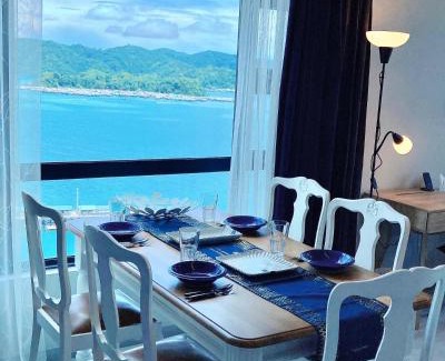 Downtown Kota Kinabalu Apartment | Private Corner Stay! Ocean-View, Walk to Jetty & Food Spots-Mango House1