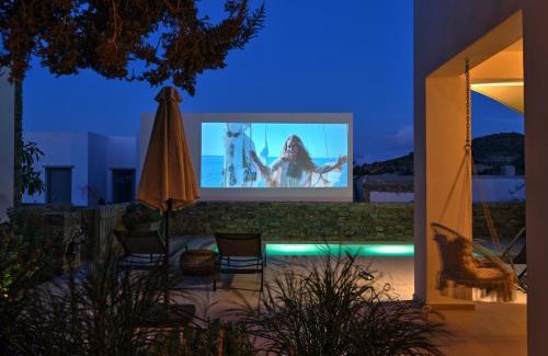 Molos Villa | Private Luxury Scarlet beachfront villa, Molos, Paros