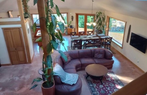 Lake Cowichan Villa | Private, Secluded Cowichan Riverfront Home