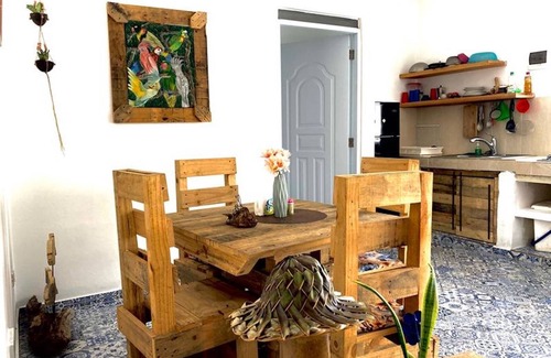 Samana Apartment | Private terrace - Apartment 2 in Villa Coconut