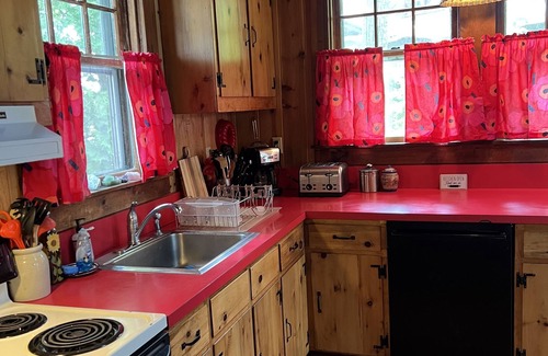 Bridgewater House | Private waterfront home with dock and mooring.