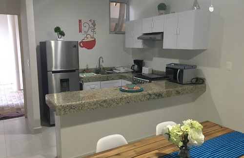 Progreso Municipality Apartment | Progreso, Yucatan beach condo Playa Chaca ground floor