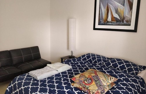 Fenton Apartment | Pure Michigan Vacation Condo near Lake and Shops