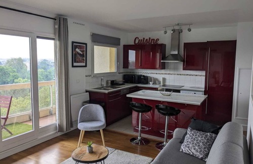 Gambetta Apartment | Puteaux - Appartement vue Tour Eiffel