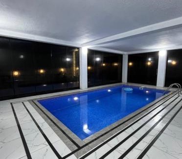 Gabala Villa | Qafqaz Mountain Terrace İndoor Hot Pool
