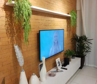 Ponta Verde Apartment | QUARTO/SALA COM VISTA P/O MAR DE PAJUÇARA