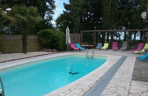 Pleneuf-Val-Andre Villa | Quiet house with private pool unique view on the verdelet