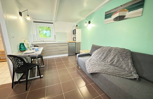 Guilers Apartment | Quiet, single-storey Ty an Avel studio, 15 minutes from beaches and Brest center