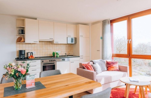 Lippertsreute Apartment | Raspberry vacation apartment, 55sqm, 2 bedrooms, max. 2 adults and 2 children