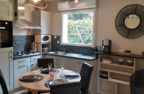 Treveneuc House | Recently built house, nice setting, 500 m from sea, at heart of pedestrian hill