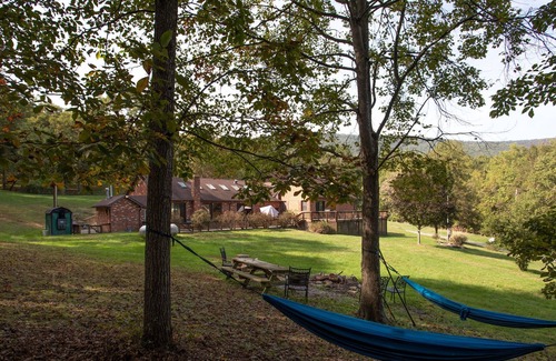 Luray Cabin | Red Rooster Rustic Cabin *Heated Pool and Hot Tub*