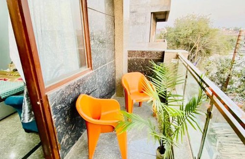 Noida Villa | Red Velvet With Sunshine view
