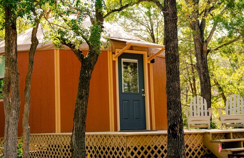 Bastrop Cabin | Relax in your own secluded Yurt Cabin nestled into a 200+ acre Property!